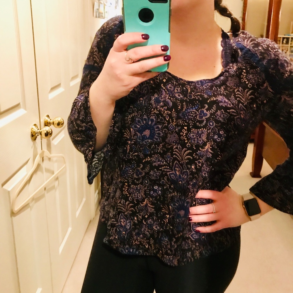 3/4 sleeve shirt from Francesca’s!